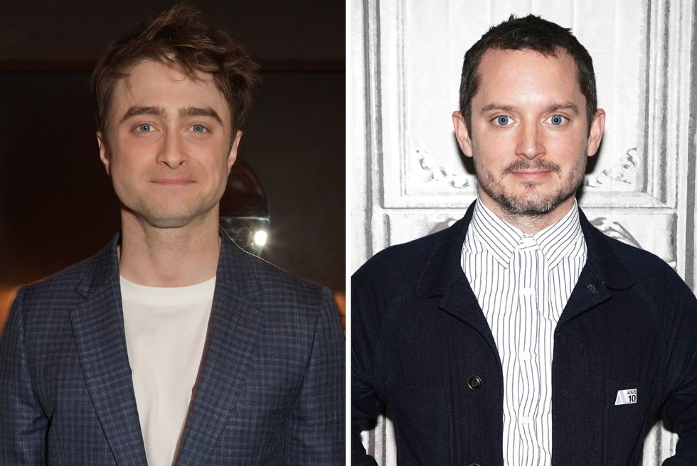 daniel radcliffe and elijah wood in side by side pictures