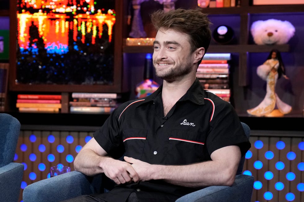 daniel radcliffe en ver lo que sucede en vivo con andy cohen