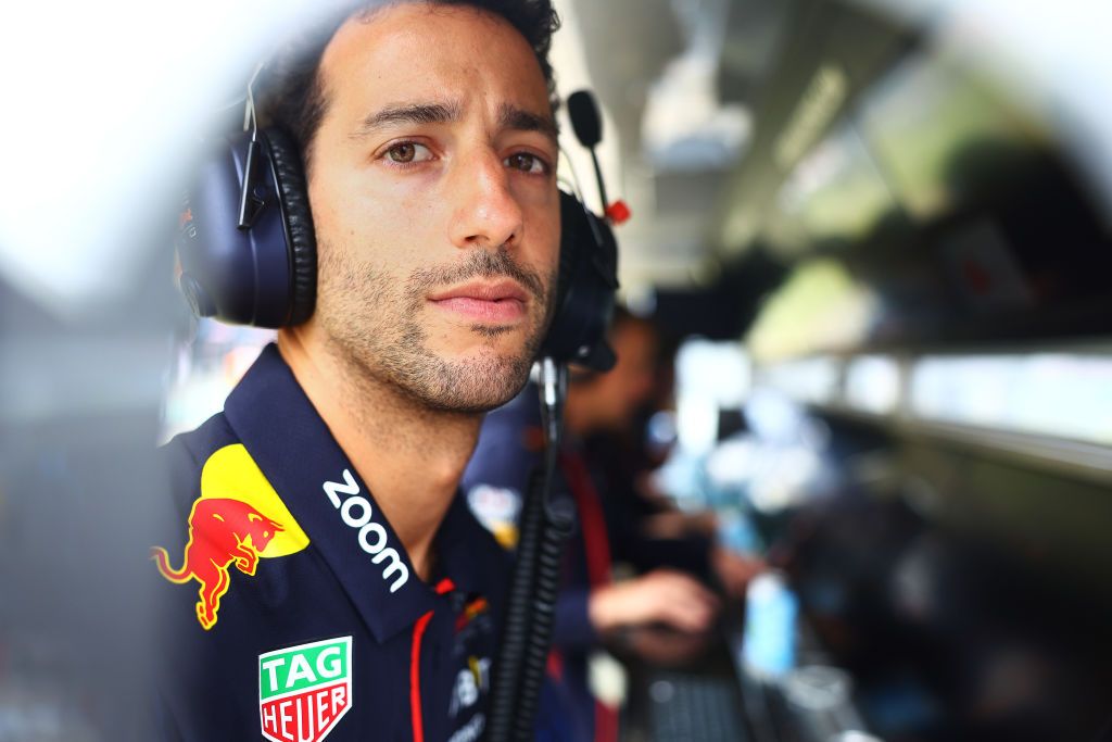 Daniel Ricciardo returns to Red Bull F1 team as test driver