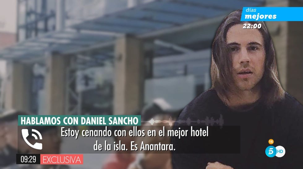 el hijo de rodolfo sancho cuenta cómo está tras su detención en tailandia