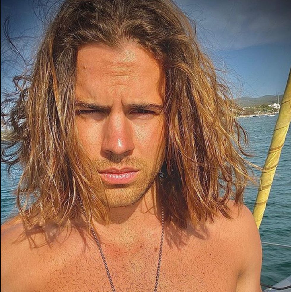 daniel sancho, selfie en primer plano