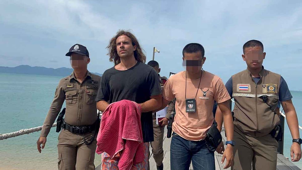 daniel sancho, detenido en tailandia