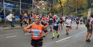 danielia cotton running the new york city marathon