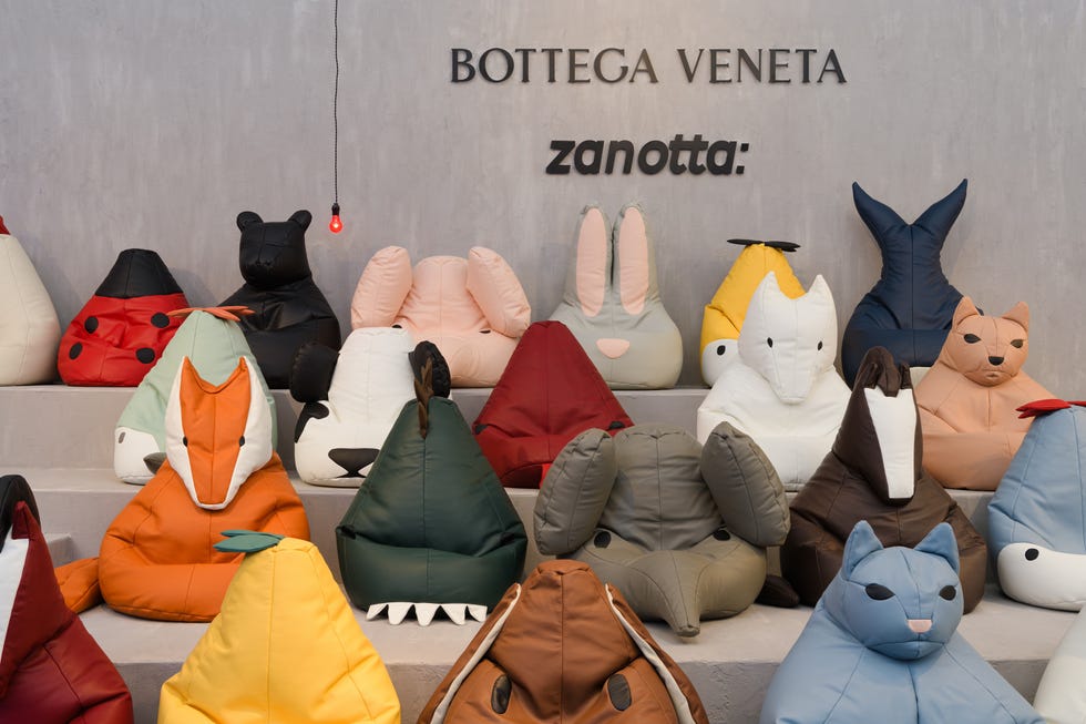 Пуфы Zanotta x Bottega Veneta