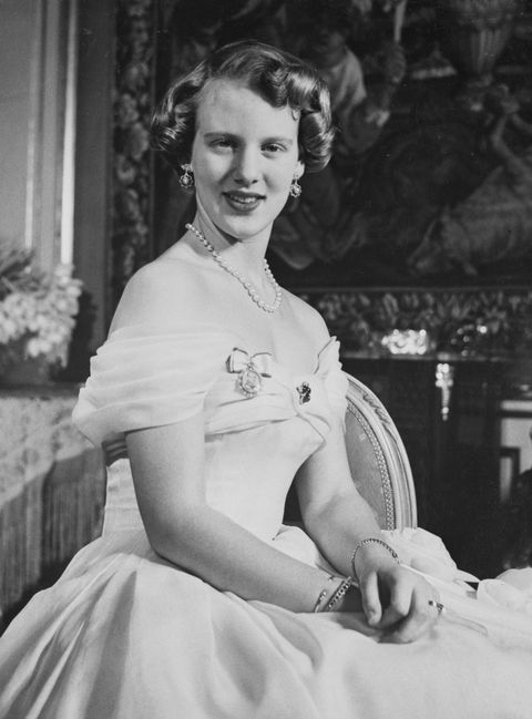 denmark's princess margrethe, aged 18