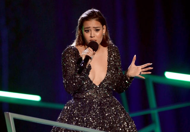 danna paola en los premios spotify en méxico