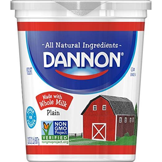 Dannon Natural Plain Yogurt