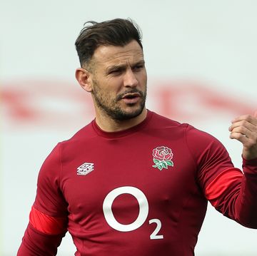 bagshot, england february 19 danny care looks onduring the england training session held at pennyhill park on february 19, 2024 in bagshot, england photo by david rogersgetty images