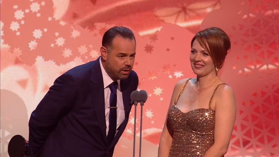 Danny Dyer and Katherine Parkinson