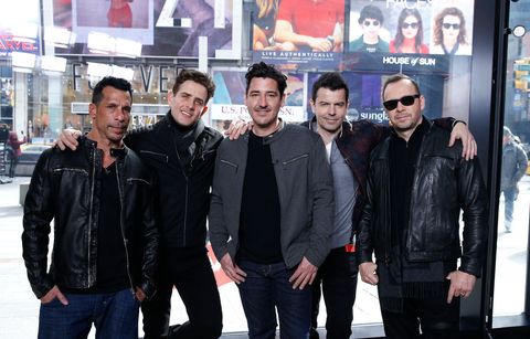 New Kids On The Block Visit "Extra"