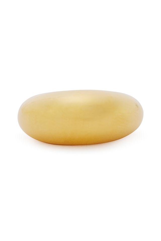 Yellow, Beige, Oval, Soap dish, 