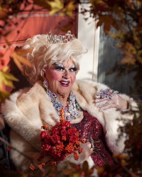 elderly drag queen