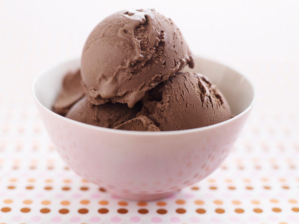 dark chocolate ice cream