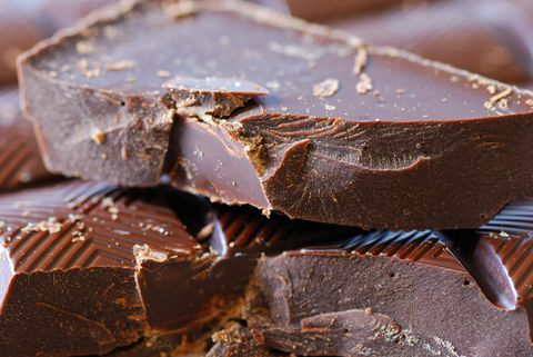 what to eat after a run, dark chocolate