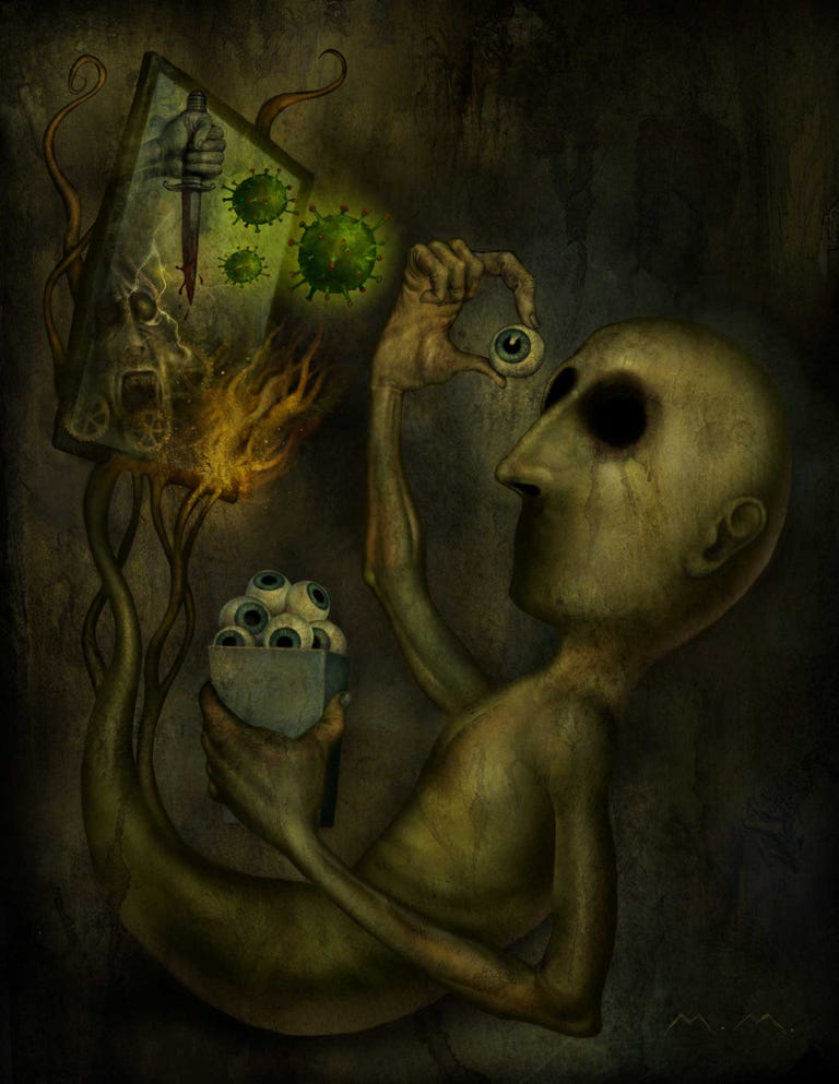 dark illustration