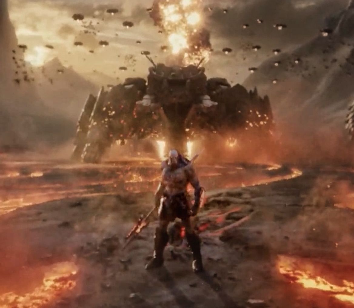 darkseid in the zack snyder cut of justice league