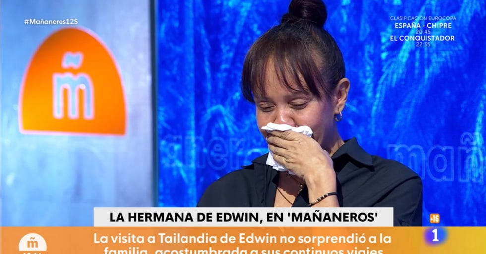 darling arrieta llora en el programa mañaneros, en su primera y unica entrevista en una television, con jaime cantizano