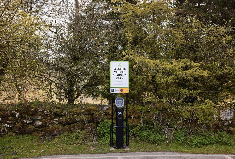 dartmoor electric charging point