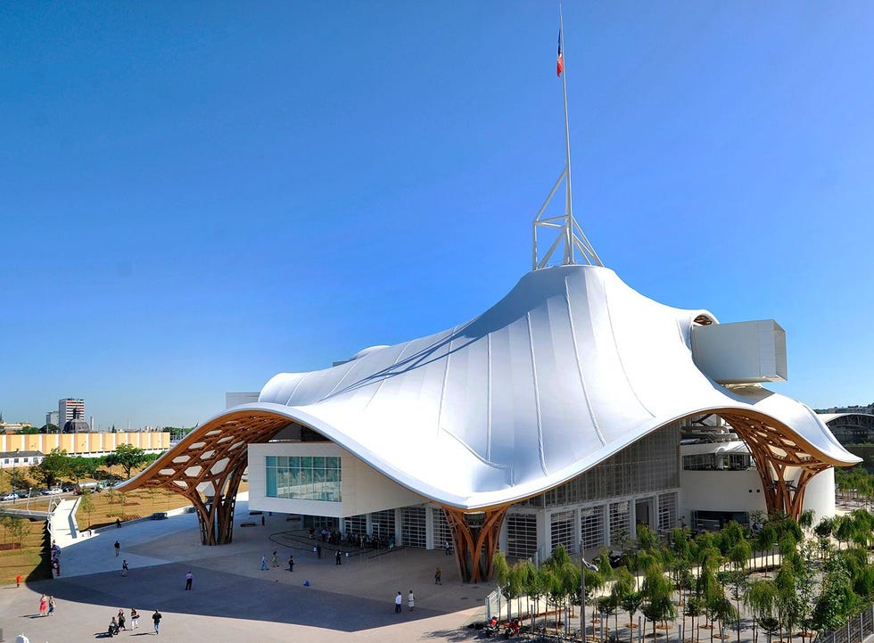 Het museum voor moderne kunst Centre PompidouMetz
