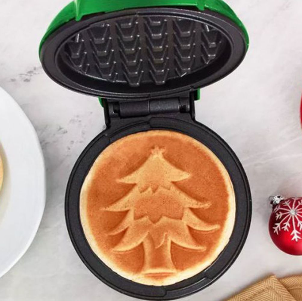 You Can Make a Stack of Christmas Tree-Shaped Waffles, Thanks to Dash's $10  Tool