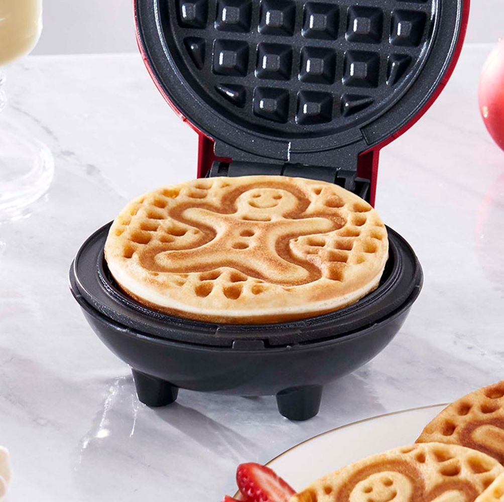 Nothing Says Christmas Morning Quite Like Dash's Gingerbread Man-Shaped  Mini Waffle Maker