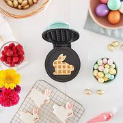 dash easter bunny mini waffle maker