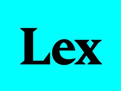 dating app logo for lex on a teal background