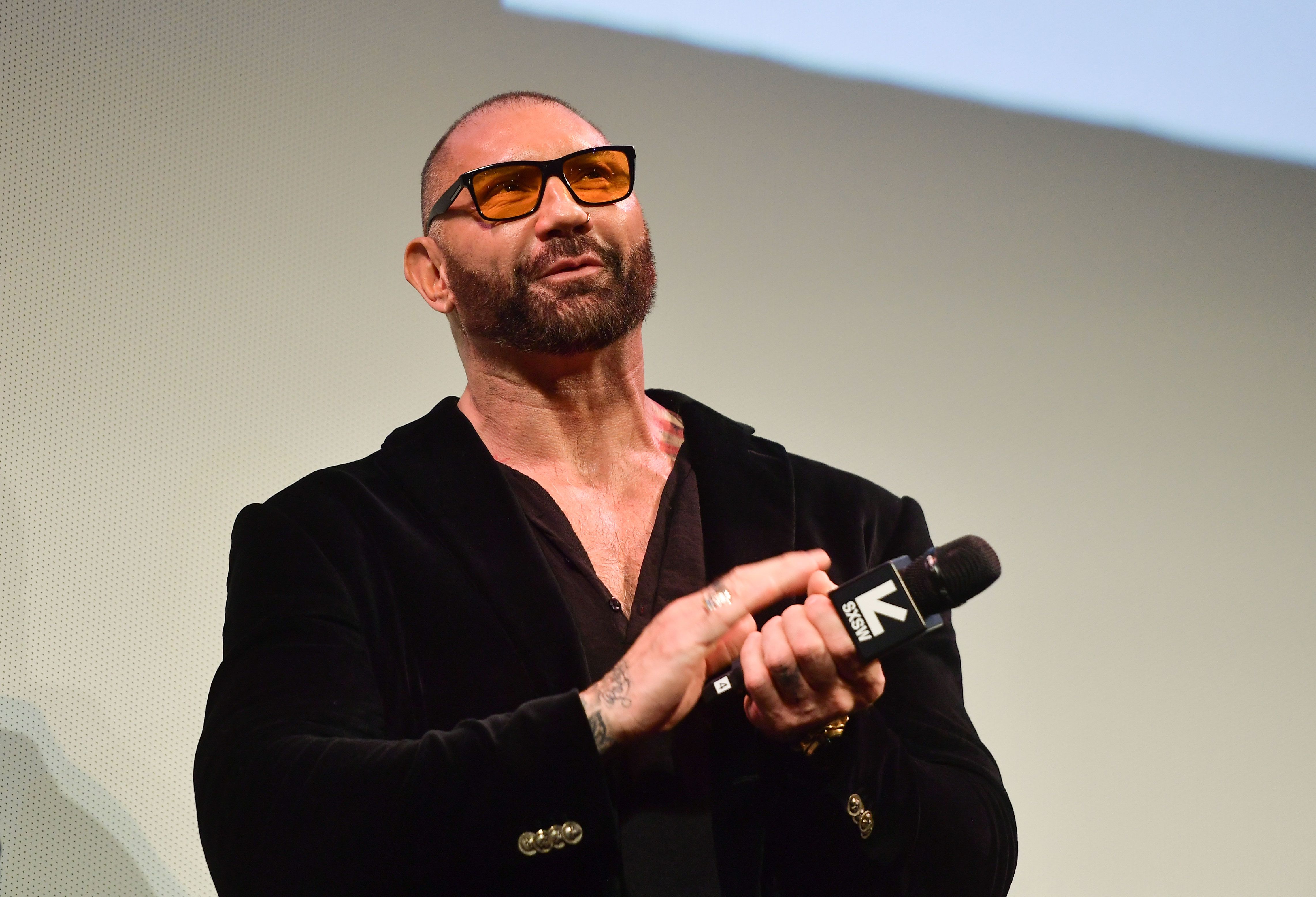 Dave Bautista wonders if he's too 'unattractive' for rom-coms