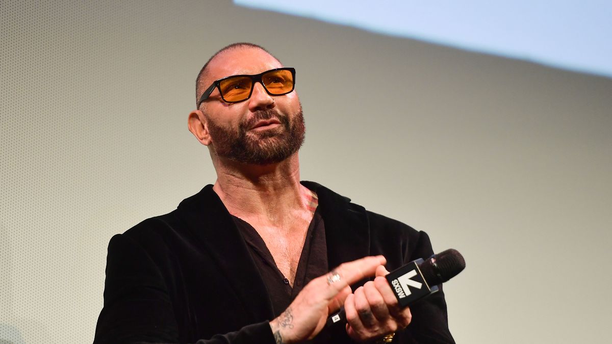 preview for Dave Bautista opens up about his first lead role in Knock at The Cabin