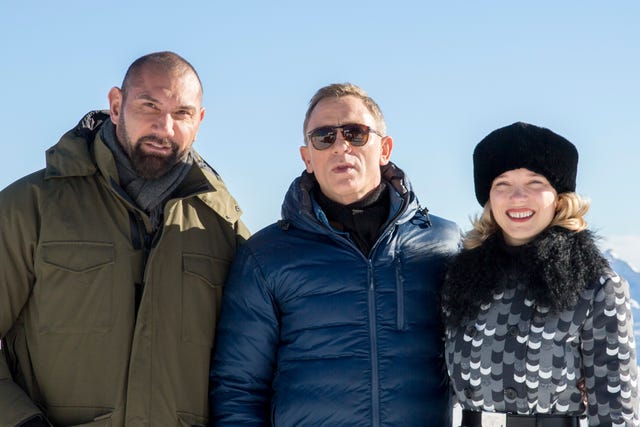 Daniel Craig revela que quebrou nariz de Dave Bautista em set de