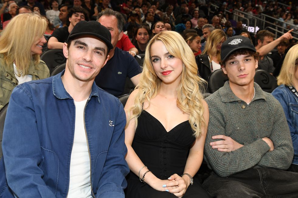 celebrities attend miami heat v atlanta hawks