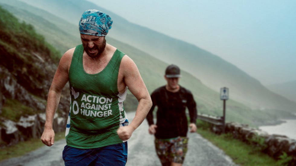 David Paul Cook and Chris Jones running 10 Marathons in 10 Days in 2019.