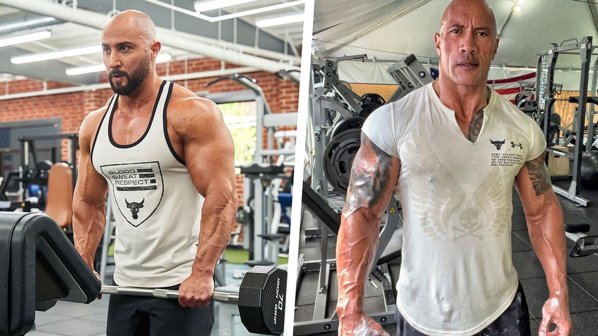 The Rock Says Henry Cavill's Workout Routine Is 'Pretty Hardcore