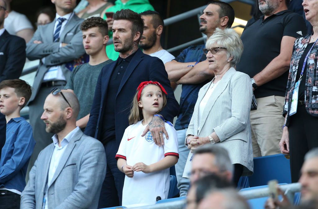 David Beckham praises Lionesses for inspiring daughter Harper to play  football