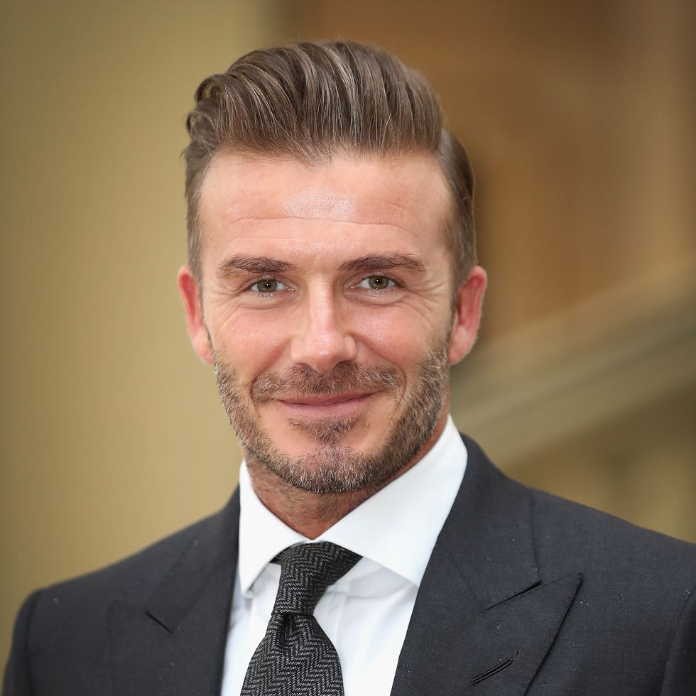 Mens Haircuts: Classic Pompadour, David Beckham
