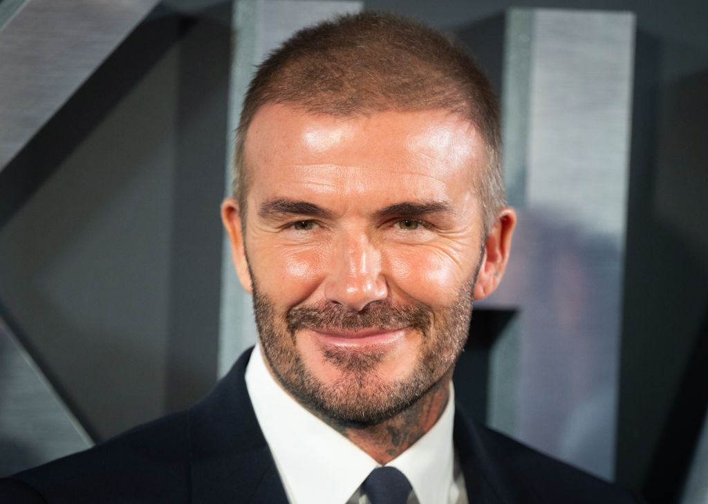 David Beckham: Crew Cut With Grown Out Bleach Blonde | Man For Himself