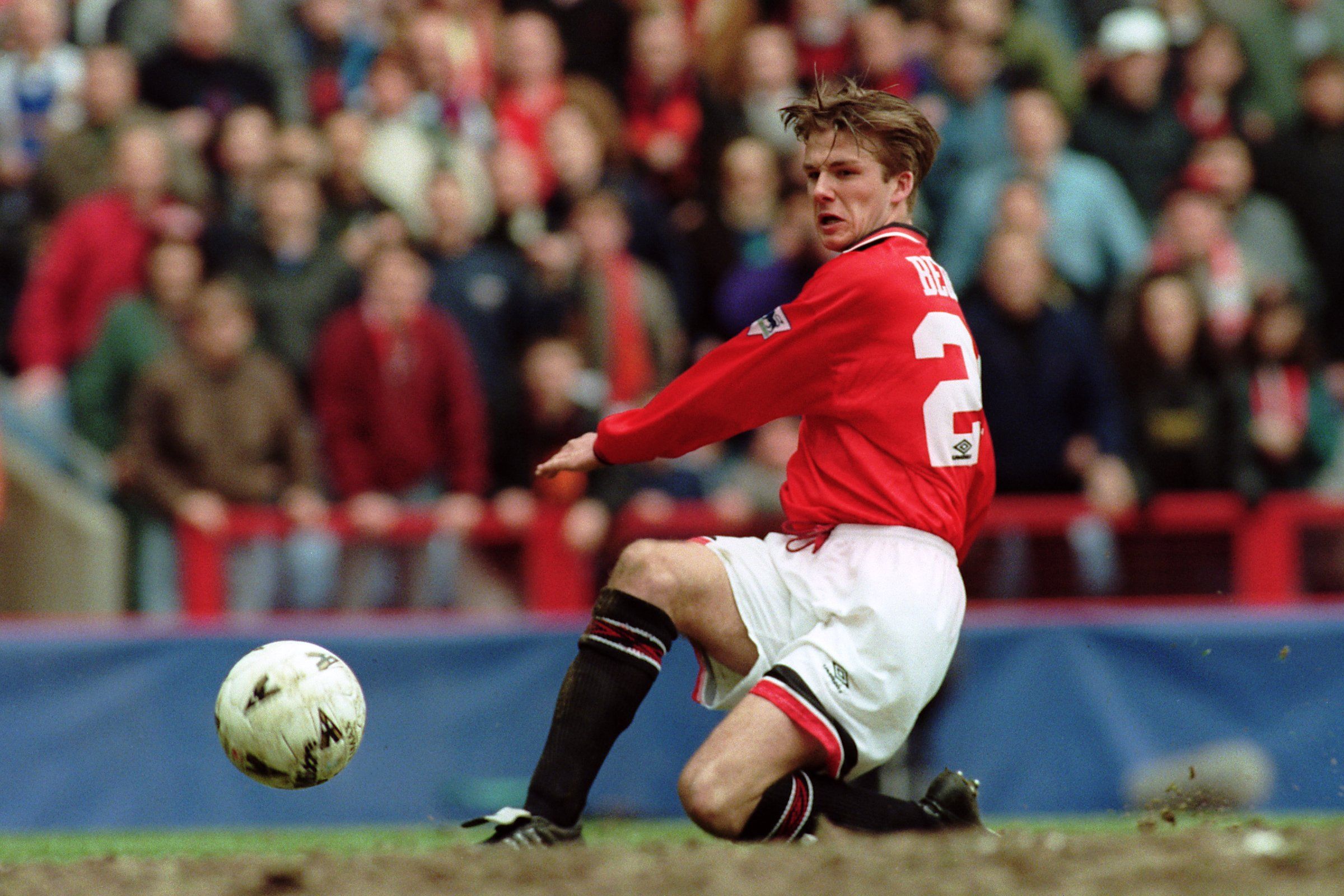 Beckham サッカー　1996 イングランド代表　ベッカム　ユニフォーム