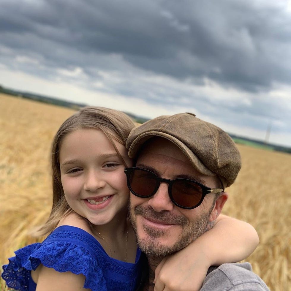 David Beckham felicita a su hija Harper por su cumple