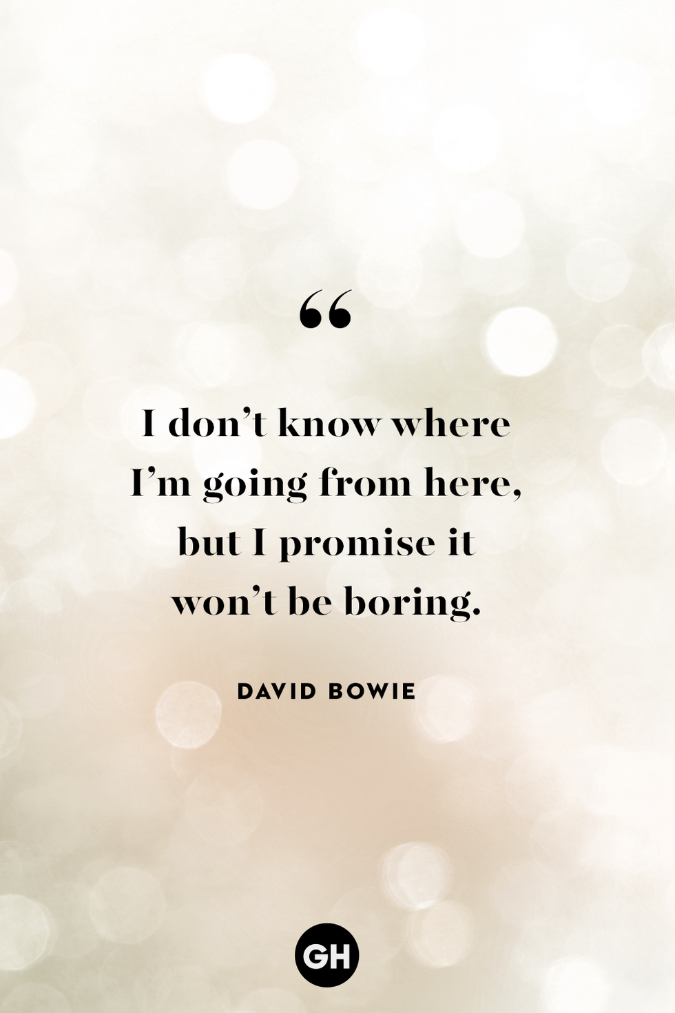 new years eve quote by david bowie