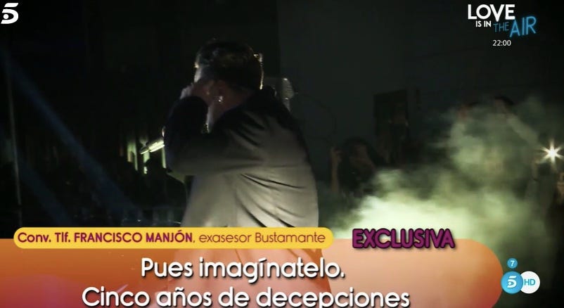 david bustamante pide 14 años para su asesor