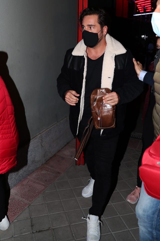 singer david bustamante in madrid on friday 13 november 2020