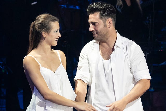 david bustamante y yana olina juntos en 'bailando con las estrellas'