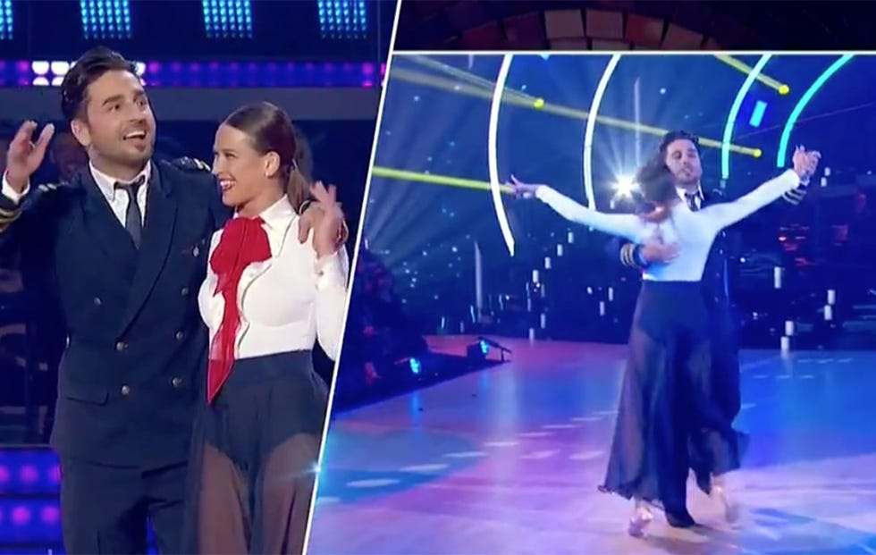 David Bustamante y Yana Olina en 'Bailando con las estrellas'