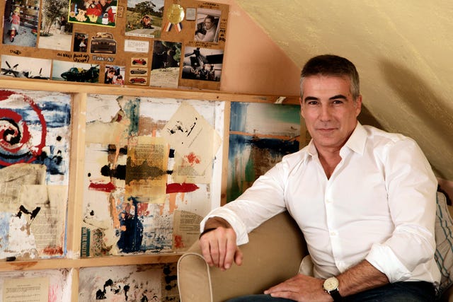 casa periodista david cantero aficion pintar