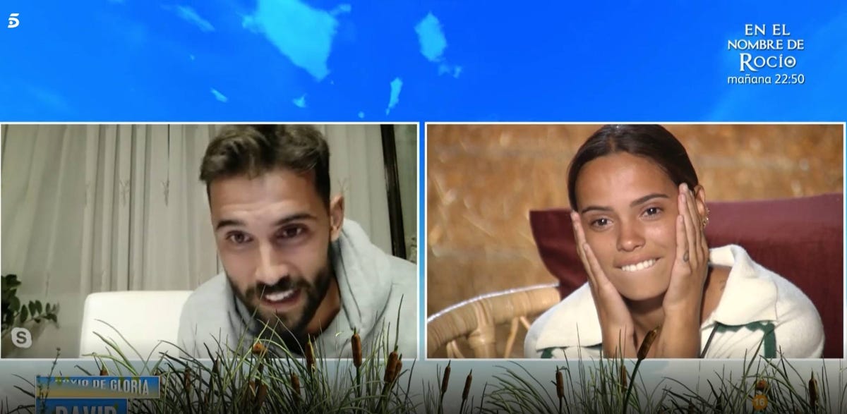 David, el novio de Gloria Camila, aparece por primera vez en televisión