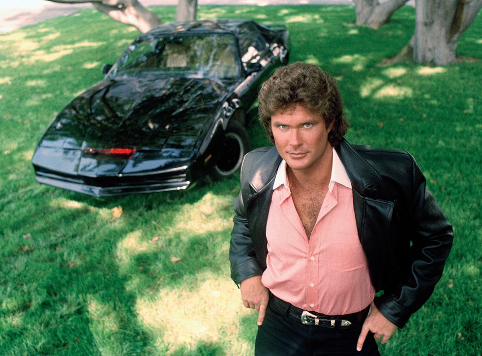 David Hasselhoff el coche fantastico