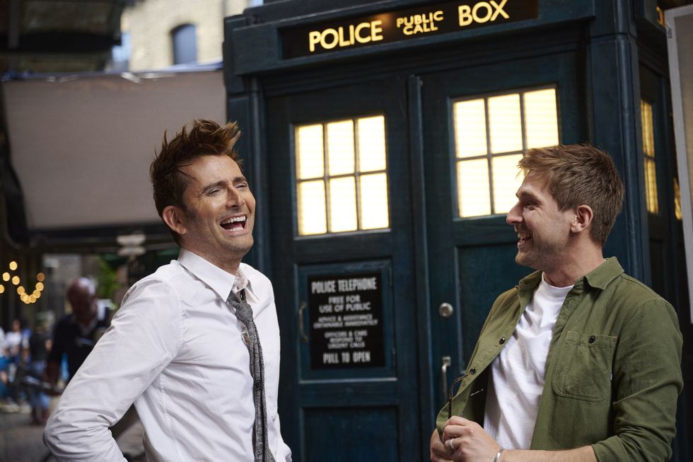 David Tennant und Stefan Powell über Doctor Who Unleashed