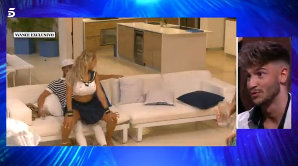 david vaquero cae en la tentación y se besa con maría en la isla de las tentaciones 6