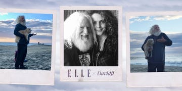 meditatieleraar davidji en elle's editor in chief edine russel