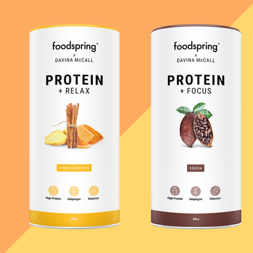 foodspring x davina mccall protein powder review